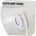DOITOOL Cloth Lampshade Replacement Accessory Round Design Gold Trim for Home and Restaurant Lighting Versatile Light
