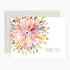 Palmer Street Press Thank You Cards, Watercolor Flower Burst Design (8 Cards + 8 Envelopes) - Blank Inside