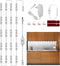 LPHUMEX Flexible Jewelry Showcase Lighting, 10FT Bright White 6000K Display Case LED