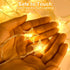 Operated,10ft 20 Star String Lights Battery LED Star Fairy String Lights, Battery Powered Christmas Lights for Indoor