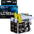 E-Z Ink Pro LC103BK Compatible Ink Cartridge Replacement for Brother LC103 XL, Compatible with MFC-J870DW (2 Black)