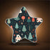 ALAZA Merry Christmas Pine Tree Snowflake Retro Star Shaped LED Night Light Dusk to Dawn Sensor Plug in Night Home