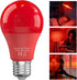 BrightArk 625nm Red Light Bulb for Sleep, 100% Blue Light Blocking, Promotes Melatonin