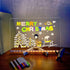 LED Note Board with Colors, Glowing Acrylic Message Marker Board, Illuminating Dry Erase Board (11.8*7.9in)