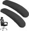 Office Chair Armrest Covers - 2Pcs Removable Elastic Covers for Office Seat Hand Rest Protection (Grey)