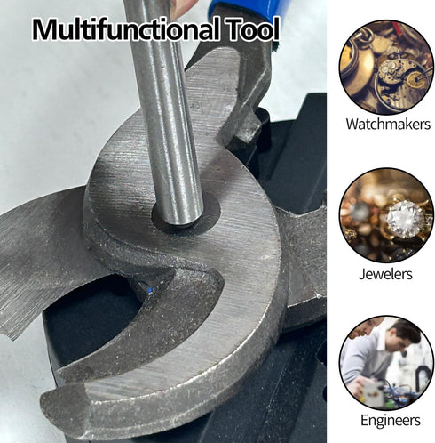 LFSEMINI Set, 22pcs Hammer Pin Punch Removing Repair Tools, Including Universal Block, Brass Pin Punches, Steel Pin