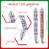 Cholemy 200 Pcs Christmas Pens Bulk, Xmas Theme Ballpoint Pens, 0.7mm Black Ink for School Office Home Gift