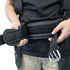 20-222 Heavy Duty Polyester Tool Rig Padded Belt, Black for Construction and Heavy-Duty Use