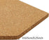 HBlife Hexagon Cork Board Tiles - 10 Pack Self-Adhesive Decorative Bulletin Board for Office Home Kitchen with Push Pins