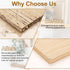 2" 25 uxcell x ft Wood Edge Banding, Pre-Glued Iron On Edging Strip, Plywood Wood Grain Repair Tape for Cabinet Repair