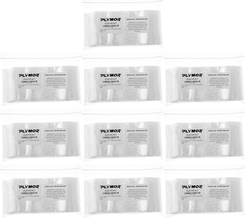 Plymor 4" x 7" Zipper Reclosable Plastic Bags (Case of 1,000), 2 Mil