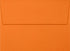 LUXPaper A6 Invitation Envelopes, Peel & Press, Mandarin Orange, 80lb. Text, 50 Qty