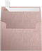 LUXPaper 4Bar A1 Invitation Envelopes | 3 5/8" x 5 1/8" | Peel & Press | Misty Rose Metallic | 50 Qty
