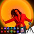 nellsi Sunset Lamp Projection with Remote Control - Endless Colors Sunset Projector Lights