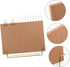 STOBOK 1 Set Cork Board Display Stand, Photo Desktop Display Items with Cork Framed Bulletin Board Bracket