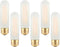 Frosted T10 LED Bulb- Dimmable E26 LED Chandelier Bulbs 25W Equivalent- 2700K