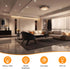 YGS-Tech 2 Inch Dimmable LED Recessed Lighting Downlight, 3W (35W Halogen Equivalent), 3000K Warm White Ceiling Light