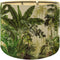 Generic Bamboo Lampshade With Tropical Plants Design, Suitable For Floor Lamps And Desk