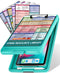 Tribe RN Ultimate Nursing Clipboard Set - 6 Color-Coded Clinical Reference Sheets - Water-Resistant & Durable (Mint)