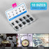 10 Kinds Small Multi-Purpose Phillips Head Micro Screws - Self-Tapping Electronic Screws Assortment Kit, Pack of 1000