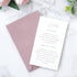 PONATIA 50 Pack A4 Envelopes, 4 1/4 x 6 1/8 Inches Dusty Rose Envelopes for Gift Cards, Wedding Details Cards