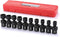 MIXPOWER 10-piece 3/8" Drive Shallow Universal Impact Socket Set, Metric,10-19mm, Swivel Socket