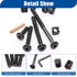 Taiss 16 Set M6x20mm/ 40mm/ 60mm/ 80mm Crib Screws Baby Bed Crib Bolts Hardware Replacement Kit,Hex Socket Cap Screws