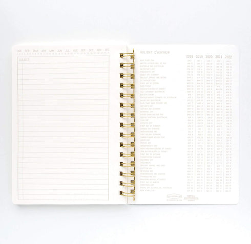 DesignWorks Ink 6" x 8.25" Twin Wire Spiral Notebook Journal, Terracotta Textured Paper with 160 Lined Pages