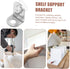 LIFKOME 1set Stainless Steel Corner Brace Right Angle Brackets for Furniture Support Stable Design for Shelves