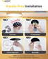1 Pack 4 Inch Dimmable, 2700K-5000K 5CCT, 750LM 9W 120V, Ensenior LED Recessed Light, High Brightness, Damp Rated
