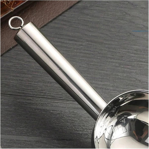 Generic Stainless Steel Ice Shovel, Flats Bottom Cube, Bar Tool, Supermarket Rice, Sugar Block Tea(Golden Large)
