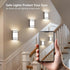 AKAARI 10 Inch 3000K/4500K/6000K 1 Pack) Led Wall Lights Indoor- Modern Wall Sconce Lighting Adjustable Led Wall Lamps