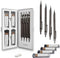 MozArt Mechanical Pencil Set with Case - 4 Sizes: 0.3, 0.5, 0.7 & 0.9mm with 30 HB Lead Refills Each