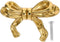 ABOOFAN Brass Bowknot Cabinet Knob Pull Handle 50x35x25mm Small Drawer and Dresser