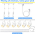 4-Pack 3-Wire White H-Type Track Light Adapter Connector Universal LED Track Lighting Adapter for H-Track System, Easy