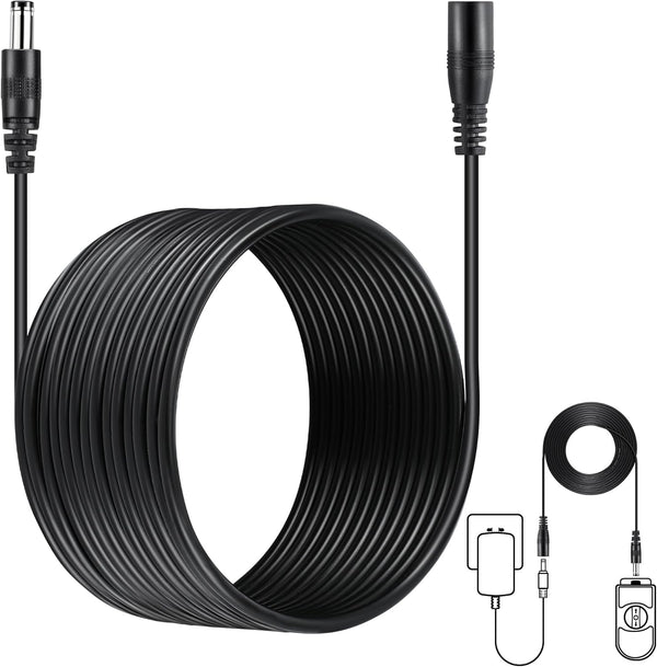 Feekoon 1 Pack Extension Cable Compatible with Moen 920-003, 25ft Weatherproof Power Extension
