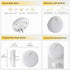 YUNLEX 2 Pack 3 0% Dimmable, Plug in Red Sleep Night Light with Motion Sensor and Dusk to Dawn Sensor, Modes, Soft