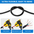 24/2 Gauge Electrical Wire, 2 Conductor Extension Cable, 25 Foot UL2464 Tinned Copper Wire for LED Lamps