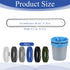 Macuezu 6 13 32 6 PCS Garbage Can Bands, High Elastic Trash Can Bag Holder Straps Fit to Gallon Cans, Nylon Garbage Can