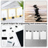 Yexiya 640 Pcs Assorted Sizes Binder Clips, Black Metal Paper Clamps for School and Office Supplies