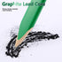 14 Pcs Carpenter Pencils, 7 Inches Flat Octagonal Hard Black Woodworking Construction Pencils Heavy Duty with Pencil Sharpener and Retractable Pencil Holder for Contractor Carpentry (Green)