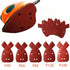 DUSJVYUE 50pcs 180 Sanders,4 2 Grit Sanding Sheets for Black and Decker Mouse Holes Hook and Loop Mouse Sander