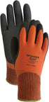 LFS WG338L Insulated Double-Dipped Incredibly Comfortable Work Gloves Latex Coated Water Resistance Black Palm, Large (Pack of 1)