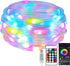 Color Changing Fairy Lights with Remote, USB 32.8ft RGB+IC Light Twinkle Bluetooth