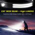LED Headlamp Rechargeable 2PCS, 230 COB Super Bright Head Lights for Work, Hiking, Running, Camping Gear