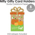 Set 8 Big Dot of Happiness Pumpkin Patch - Fall, Halloween or Thanksgiving Party Money and Gift Card Sleeves - Nifty