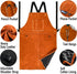 Heavy Duty Leather Welding Apron - Flame & Heat Resistant