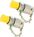 2Pcs Hydraulic Pressure Test Coupling Kit, High Pressure Hose Fitting for Hydraulic System Pressure Detection