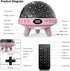 YACHANCE 9 20 Baby Night Light Star Projector Night Light projector for Kids Room with Sound Machine White Noise