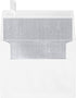 LUXPaper A2 Foil Lined Invitation Envelopes | Peel & Press | 4 3/8" x 5 3/4" | White w/Silver LUX Lining | 70lb. Text | 50 Qty by LUXPaper